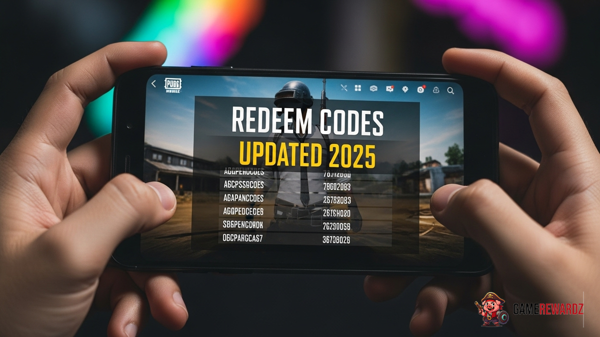 PUBG Mobile Redeem Codes Updated 2025